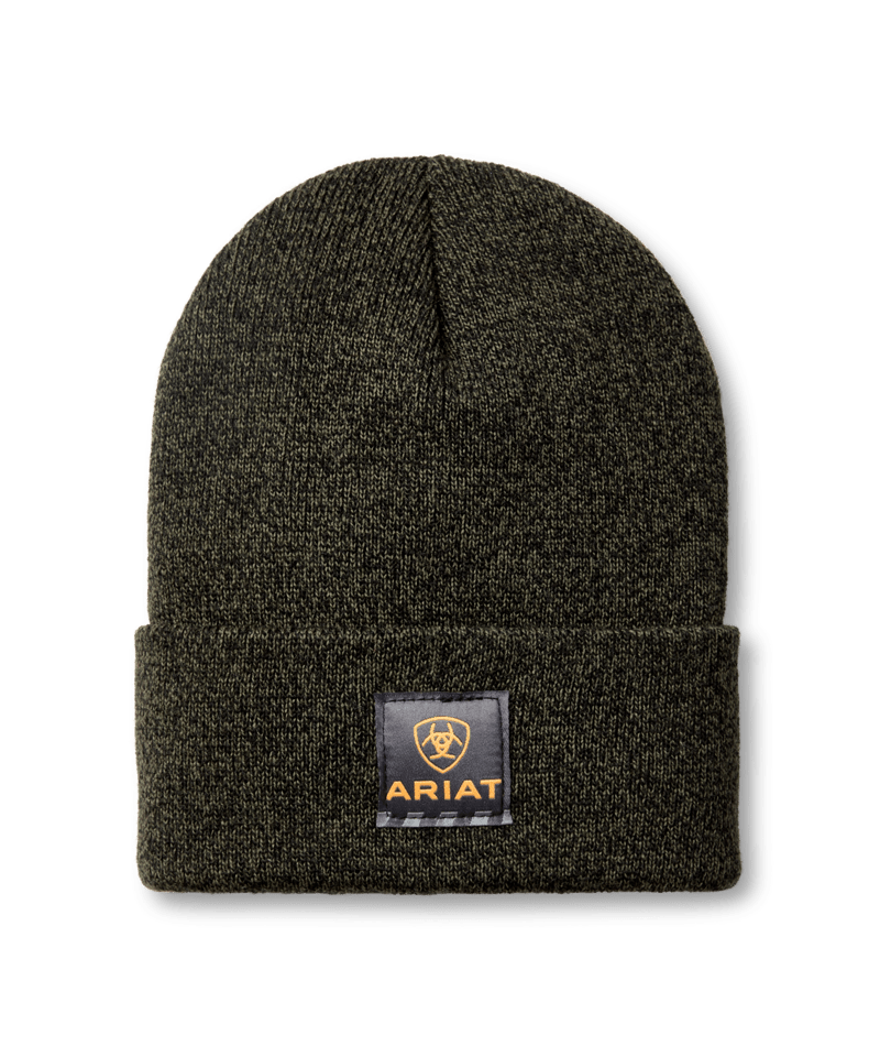 Ariat Rebar Watch Cap – Basil & Black Marled (10063135)