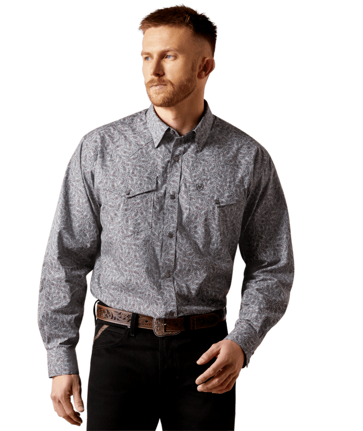 Ariat Josiah Wrinkle-Free Classic Fit Snap Shirt — Style 10065971