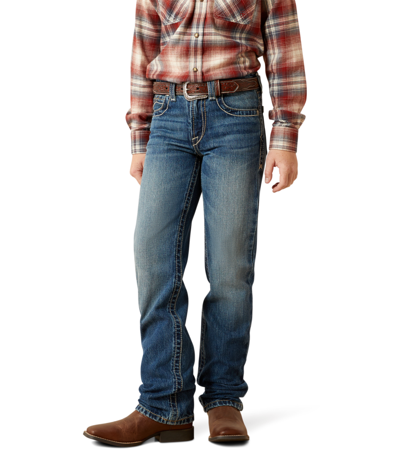 Ariat Boys B5 Slim Lucas Jean – Dakota (10065918) – Youth Slim Fit Denim