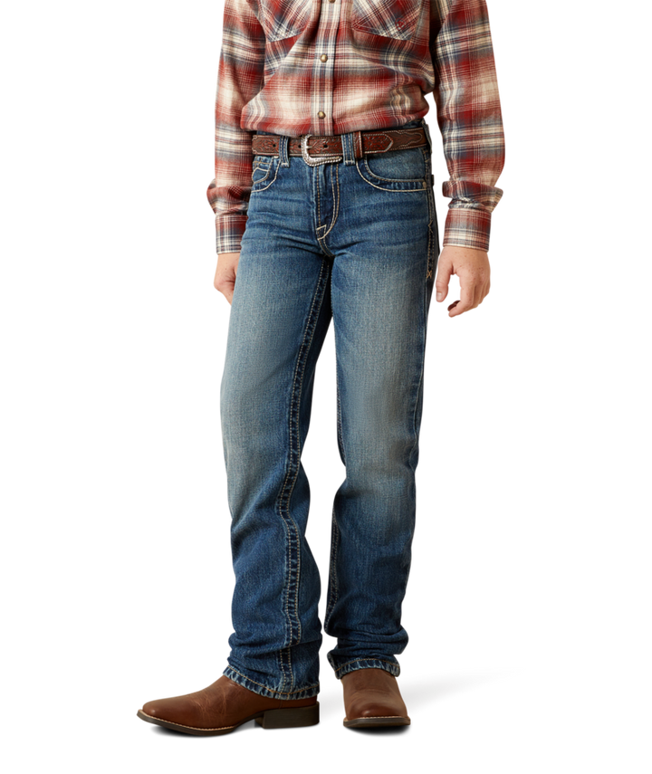 Ariat Boys B5 Slim Lucas Jean – Dakota (10065918) – Youth Slim Fit Denim
