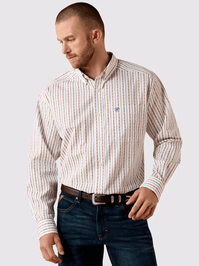 Ariat Wrinkle Free Augustine Classic Fit Shirt – Men’s Western Button-Down (10071751)
