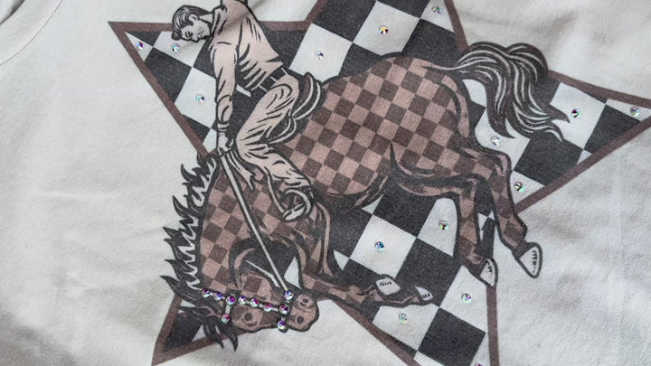 BUCK A ROO BLING TEE