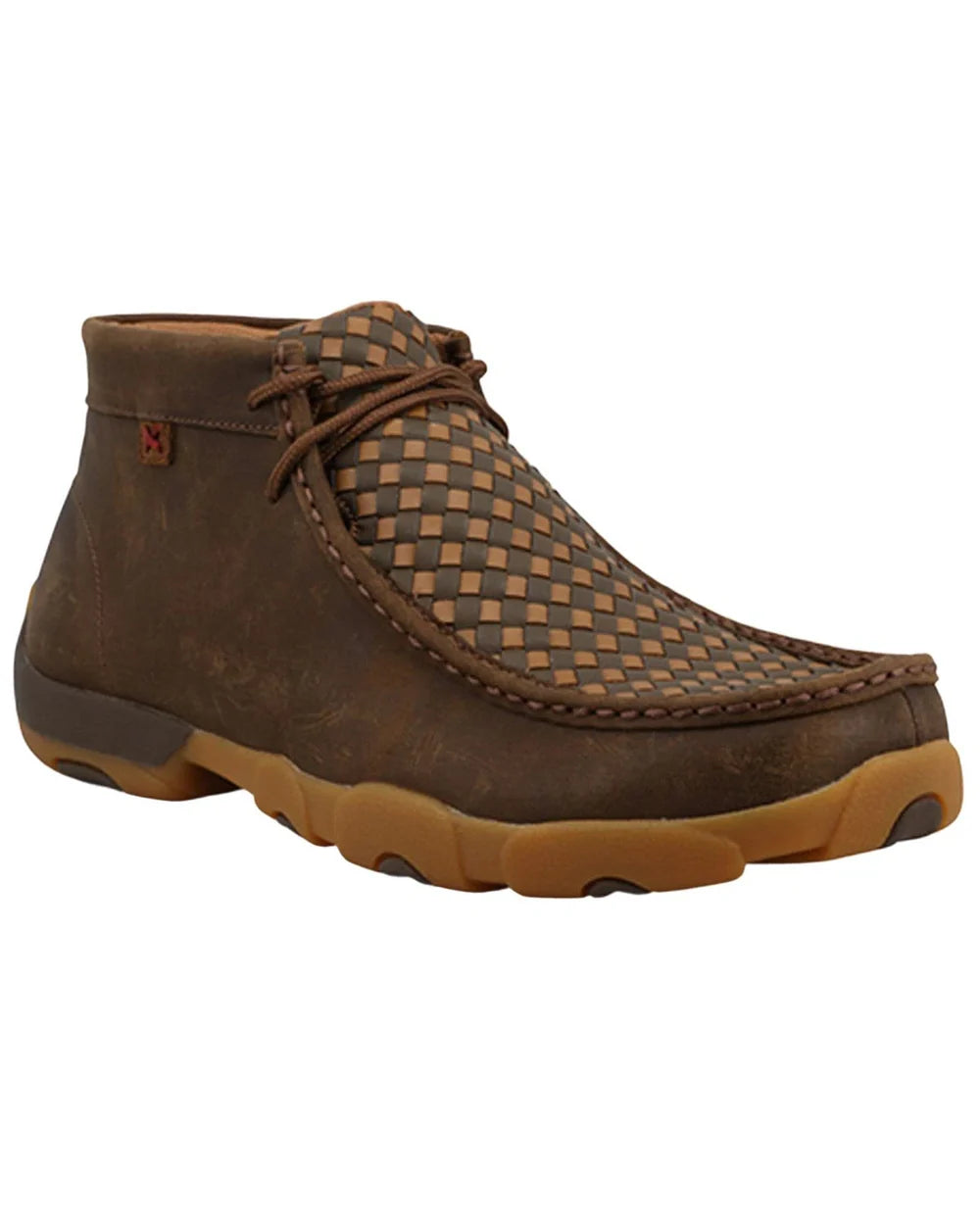 Twisted X® Men’s Chukka Driving Moc – Earth/Tan (MDM0108)