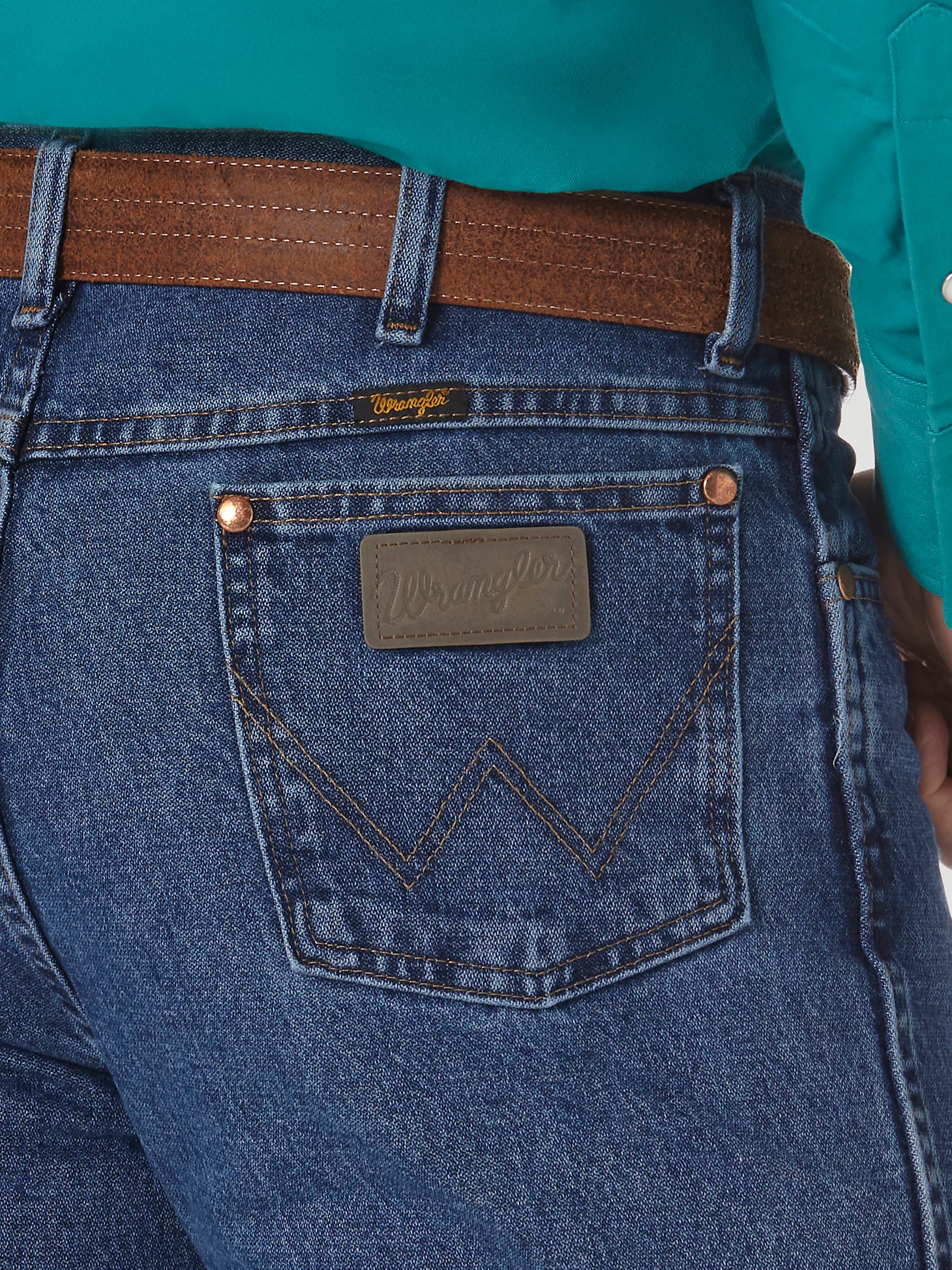 WRANGLER® COWBOY CUT® SLIM FIT JEAN IN STONEWASHED : 936GBK